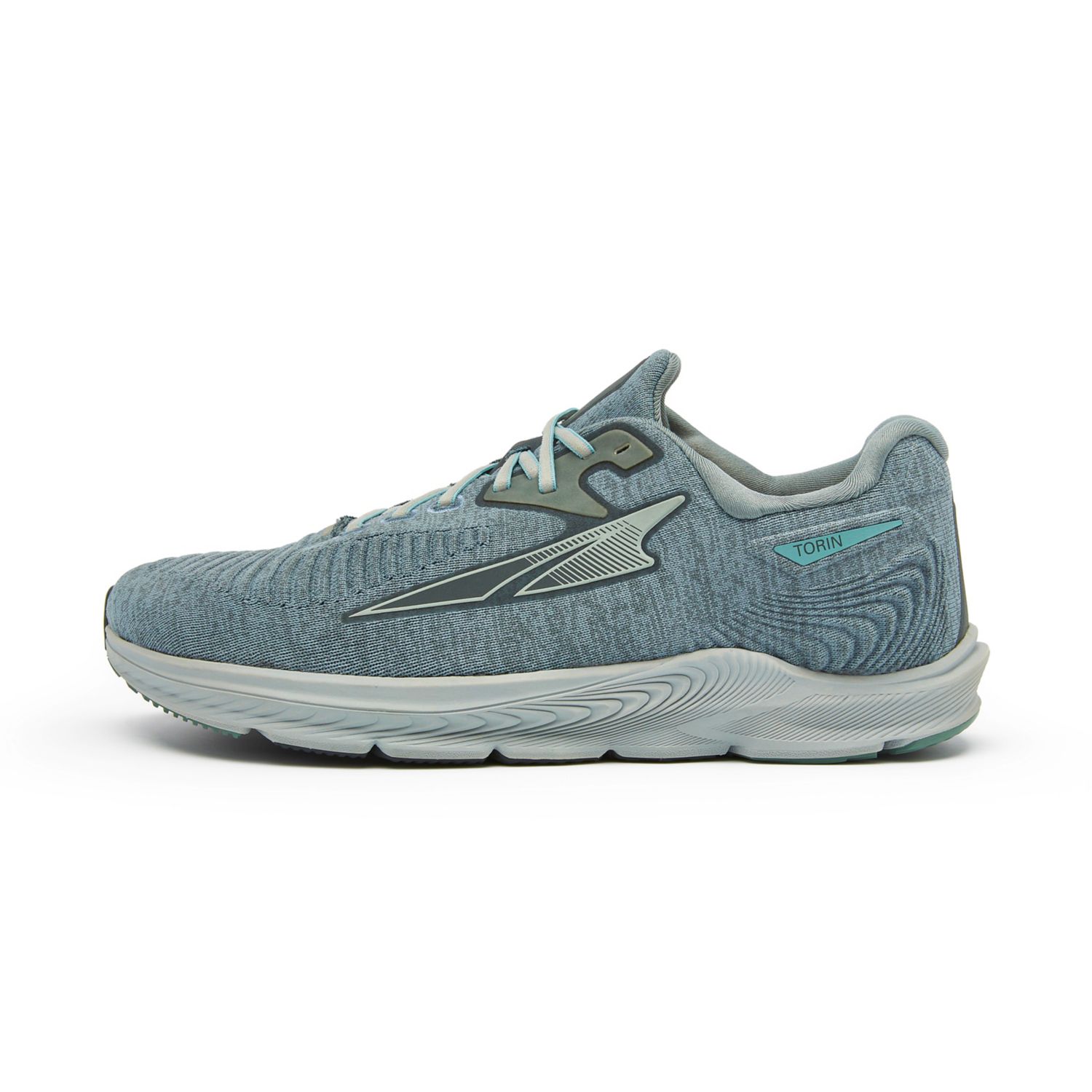 Altra Torin 5 Luxe Women's Walking Shoes Grey / Blue | South Africa-10782969